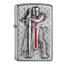 Запальничка бензинова ZIPPO Templer chrom Рицар тамплієр хроом (2005918)