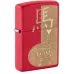 Запальничка бензинова Zippo 2026 Year of the Horse Design 5.65x3.81 см Червоно-золотистий (46931)