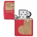 Запальничка бензинова Zippo 2026 Year of the Horse Design 5.65x3.81 см Червоно-золотистий (46931)