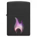 Запальничка бензинова Zippo Flame Design 5.65х3.81 см Чорно-фіолетовий (46965)