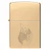 Запальничка бензинова Zippo Filigree Flame Design 5.65x3.81 см Золотистий (46967)