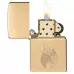 Запальничка бензинова Zippo Filigree Flame Design 5.65x3.81 см Золотистий (46967)