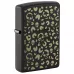 Запальничка бензинова Zippo Leopard Skulls Design 5.65x3.81 см Чорно-жовтий (47001)
