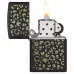 Запальничка бензинова Zippo Leopard Skulls Design 5.65x3.81 см Чорно-жовтий (47001)