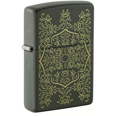 Запальничка бензинова Zippo Floral Mandala Design 5.65x3.81 см Різнокольоровий (47007)