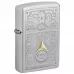 Запальничка бензинова Zippo Vintage Filigree Design 5.65x3.81 см Сріблястий (47009)
