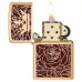 Запальничка бензинова Zippo Queen Of Bud Passionate Rose and Crown Design 5.65x3.81 см Різнокольоровий (47108)