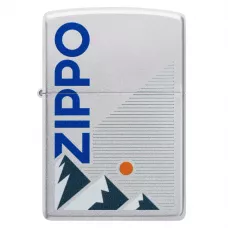 Запальничка бензинова Zippo Mountain Design 5.65x3.81 см Різнокольоровий (47113)