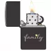 Запальничка бензинова Zippo Family Design 5.65x3.81 см Темно-сірий (47115)