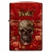 Запальничка бензинова Zippo Skull Heraldry Design 5.65x3.81 см Червоний (47132)