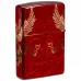 Запальничка бензинова Zippo Skull Heraldry Design 5.65x3.81 см Червоний (47132)