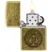Запальничка бензинова ZIPPO Lucky 13 Design Латунний (47148)