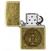 Запальничка бензинова ZIPPO Lucky 13 Design Латунний (47148)