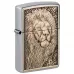 Запальничка бензинова Zippo Lion Emblem 5.65х3.81 см Золотисто-сріблястий (47171)