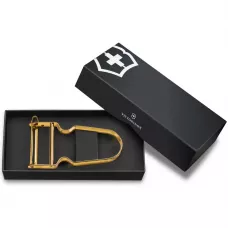 Лімітована овочечистка Victorinox REX Golden від 24-каратне золоте покриття Подарункова коробка (6.0900.88)