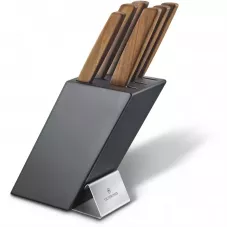 67186.6 SWISS MODERN WOOD Набір кухонний Cutlery Block 6 ножів дерев з підставкою ()