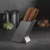 67186.6 SWISS MODERN WOOD Набір кухонний Cutlery Block 6 ножів дерев з підставкою ()