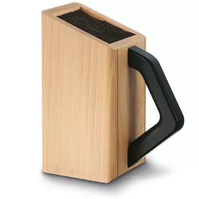 Підставка для кухонних ножів до 8 шт Victorinox Cutlery Block велика букова h 257 мм Коричнева (7.7043.0)