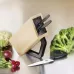 Підставка для кухонних ножів до 8 шт Victorinox Cutlery Block велика букова h 257 мм Коричнева (7.7043.0)