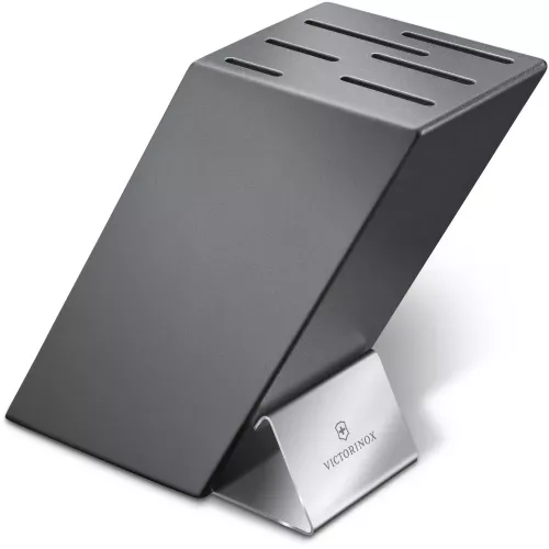 Підставка для кухонних ножів Victorinox Modern Swiss Modern букова 200 × 170 × 95 мм Сіра (7.7086.0)
