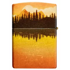 Запальничка бензинова ZIPPO Fishing Fusion Design Tumbled Brass Різнокольровий (46927)