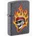 Запальничка бензинова ZIPPO Rietveld® Flaming Skull Design Сірий різнокольровий (46933) Запальничка бензинова ZIPPO Rietveld® Flaming Skull Design Сірий різнокольровий (46933)