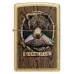 Запальничка бензинова ZIPPO Rietveld® Fishing is Life Design Street Brass Коричневий (47111)