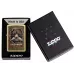 Запальничка бензинова ZIPPO Rietveld® Fishing is Life Design Street Brass Коричневий (47111)