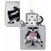 Запальничка бензиновая ZIPPO Rietveld® Ace of Spades Design Street Chrome Сірий (47112)