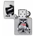Запальничка бензиновая ZIPPO Rietveld® Ace of Spades Design Street Chrome Сірий (47112)