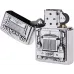Запальничка бензинова ZIPPO Lighter Trucker Street Chrome finish 3D емблема (2003977)