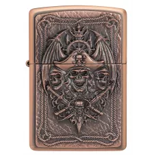 Коллекційна лімітована запальничка ZIPPO Pirate Lighter Limited Edition (Collectible) 0/2000 тис. шт. Мідний (2008208)