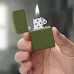 Запальничка лімітована Zippo FOUNDER’S DAY 2026 Limited-Edition 41 Replica Green Crackle Matte єфект кракелюр Хаки (47426)