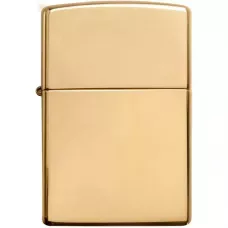 Запальничка армована Zippo Armor High Polish Brass зеркальне золото (169)