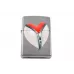 Запальничка бензинова Zippo ZIP HEART EBONY (28327)