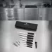 Набір кухонний 10 предметів у м'якому органайзері Victorinox CHEF'S SETS Chef's Knife Roll Starter Set Чорний (5.4964.1)