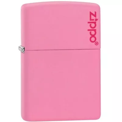 Запальничка Zippo PINK MATTE with zippo logo (238ZL)