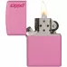 Запальничка Zippo PINK MATTE with zippo logo (238ZL)