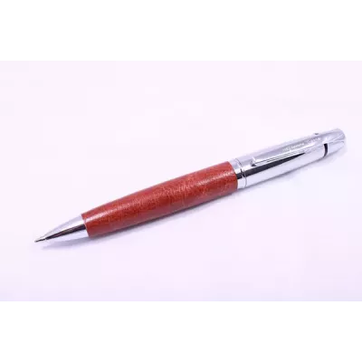 Ручка кулькова Gianni Terra Red Сріблясто-червоний корпус (HH1328/B)