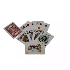 Карти гральні з пластиковим покриттям Duke 54 листа 87х62мм (DN19172Red)