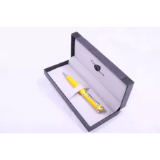 Ручка кулькова Gianni Terra Yellow Жовтий корпус (HH1380/B)