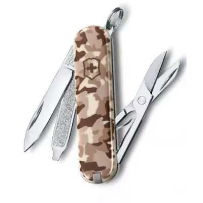 Швейцарський ніж Victorinox Classic SD Desert 58 мм Camouflage (0.6223.941)