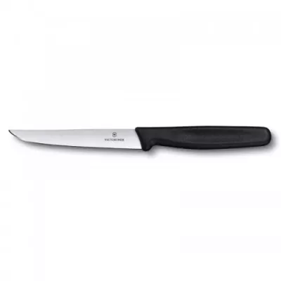 Кухонний ніж Victorinox Steak 110 мм Чорний (5.1203)