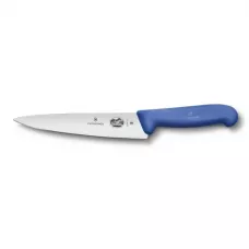 Кухонний ніж Victorinox Fibrox Carving 250 мм Синій (5.2002.25)