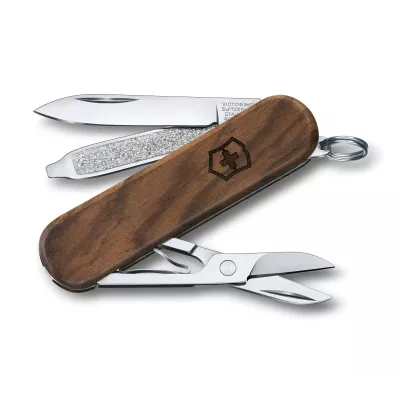 Швейцарський ніж Victorinox Classic SD Wood 58 мм 6 функцій Горіх (0.6221.63B1)