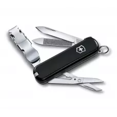 Швейцарський ніж Victorinox NailClip 580 65 мм 8 функцій Чорний (0.6463.3)