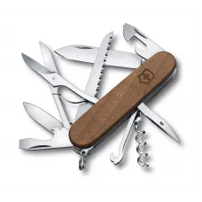 Швейцарський ніж Victorinox Huntsman Wood 91 мм 13 функцій Горіх (1.3711.63B1)
