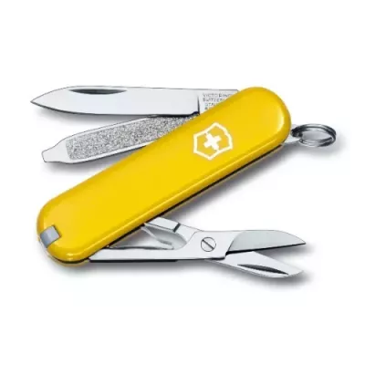 Швейцарський ніж Victorinox Classic Sd 58 мм 7 функцій Жовтий (0.6223.8)