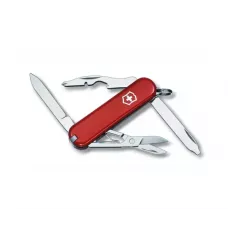 Швейцарський складаний ніж Victorinox Rambler 58мм 10 функцій Червоний (0.6363)