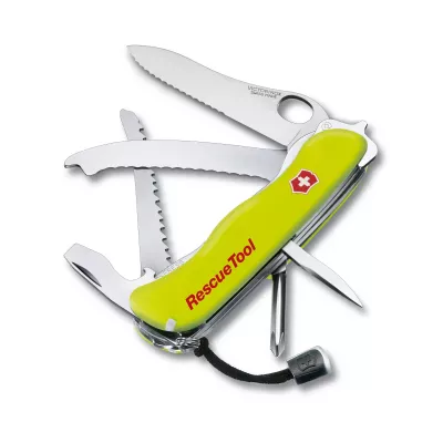 Швейцарський ніж Victorinox Rescue Tool 111 мм 15 функцій Жовтий (0.8623.MWN)